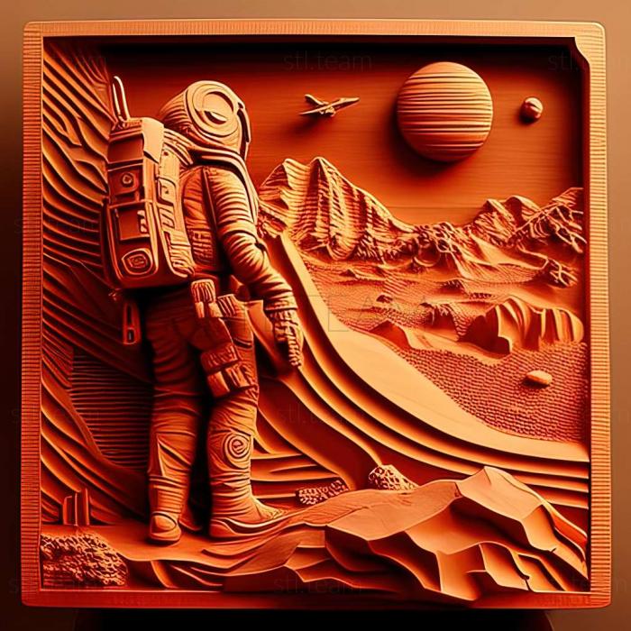 3D модель Гра Марс (STL)